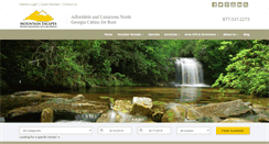 Desktop Screenshot of mountainescapesproperties.com